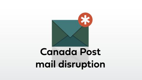 canada post mail disruption