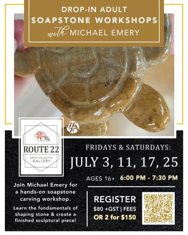 Drop-In Adult Soapstone Carving Workshops