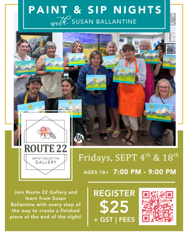 September Paint & Sip Nights with Susan Ballantine